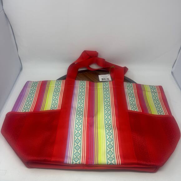 Vera Bradley Lighten Up Tote Travel Beach Bag Serape Paradise - Picture 1 of 6